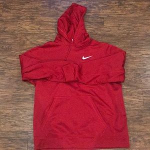 Red Nike Therma-Fit Hoodie Size XL Men’s